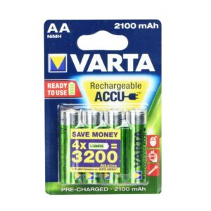 Rechargeable battery VARTA R6 2100 mAh (AA) 4pcs 4008496550692