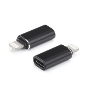 Adapter Type C - Lightning 8-pin black 5901737917218