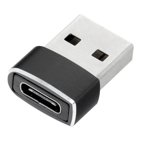 Adapter Type C - USB A black 5903396105081