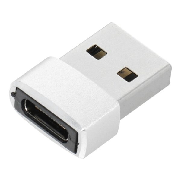 Adapter Type C - USB A silver 5903396105098