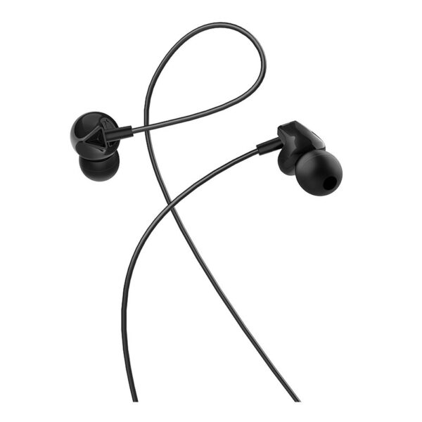 Wired earphones HOCO jack 3,5mm M60 black 6931474707505