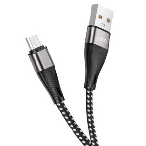 Cable USB HOCO - Micro 2,4A Blessing X57 1 meter black 6931474741424