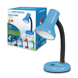 DESK LAMP ESPERANZA E27 ALTAIR ELD108B BLUE 5901299943717