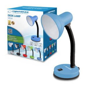 DESK LAMP ESPERANZA E27 VEGA ELD109B BLUE 5901299943762