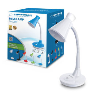 DESK LAMP ESPERANZA E27 DIADEM ELD115W WHITE 5901299944066