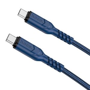 Cable HOCO Type C to Type C PD 60W VICTORY X59 2m blue 6931474794192