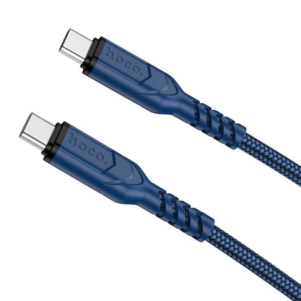 Cable HOCO Type C to Type C PD 60W VICTORY X59 2m blue 6931474794192