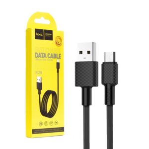 Cable USB HOCO - Type C Superior X29 1 meter black 6957531089766