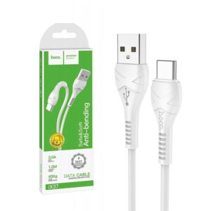 Cable USB HOCO - Type C Cool power X37 1 meter white 6931474710512