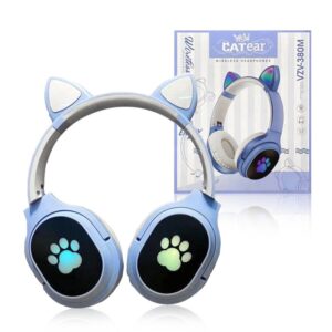 BLUETOOTH HEADSET WITH EARS VZV 380M BLUE