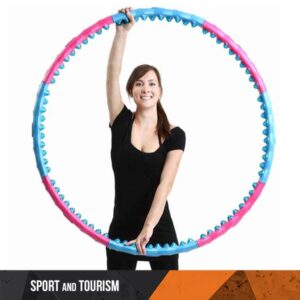 Hula hoops magnetic with a massager of 48 balls