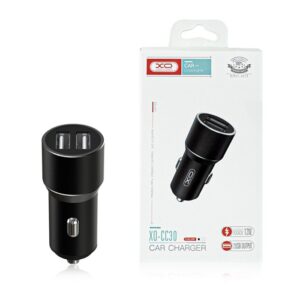 CAR CHARGER XO CC30 2x USB 2,4A black 6920680872756