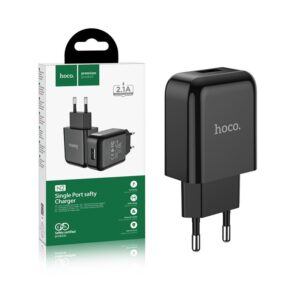 Travel charger HOCO USB 2A N2 Vigour black 6931474746092