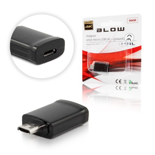 Adapter BLOW USB 5p/ micro USB 11p