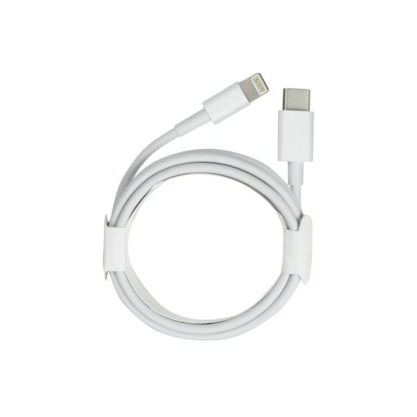 Cable Typ C -iPhone Lightning 8-pin Power Delivery PD12W 1M white 5901737212344