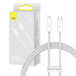 Cable Baseus Dynamic PD USB-C - Lightning 1,0m 20W CALD000002 white 6932172601881