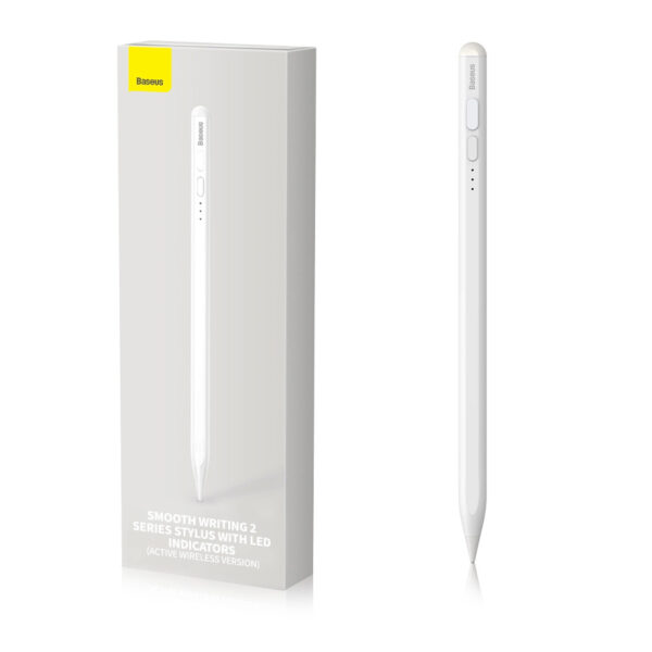 Active stylus to iPad Baseus Smooth Writing 2 SXBC060502 white 6932172624613