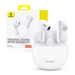 !!!best price!!! Earphones Baseus Bluetooth TWS Bowie E13 white 6932172636685