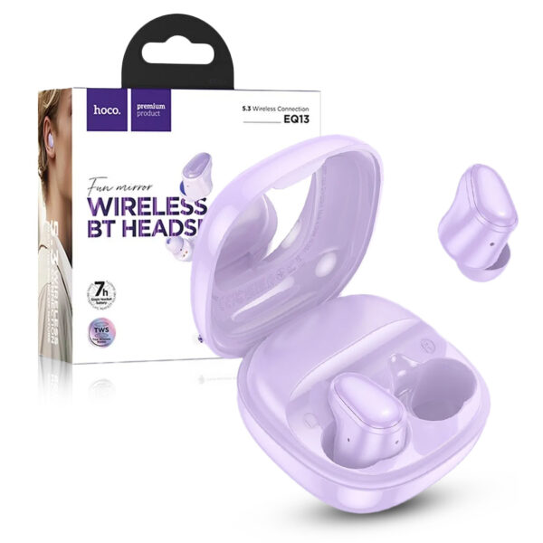 Earphones TWS HOCO EQ13 purple 6942007618809