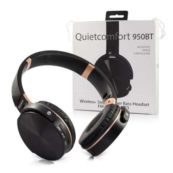 BLUETOOTH WIRELESS HEADSET SD MP3 RADIO QUIETCOMFORT 950BT BLACK