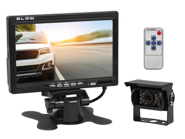 Reversing camera BLOW BVS-549 + MONITOR 7" 78-600