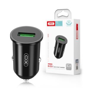 CAR CHARGER XO CC35 QC 3.0 18W 1x USB black 6920680877300