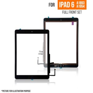 Touch Screen iPad 6 A1893 / A1954 full front set black 5900495759610