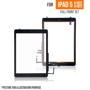 Touch Screen iPad 5 A1822 / A1823 full front set black 5900495759627