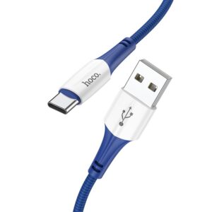 Cable HOCO USB to Typ C 3A Ferry X70 blue 6931474760500