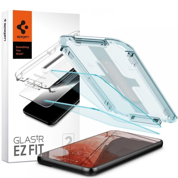 TEMPERED GLASS SPIGEN GLAS.TR ”EZ FIT” 2-PACK GALAXY S22+ PLUS 8809811857344