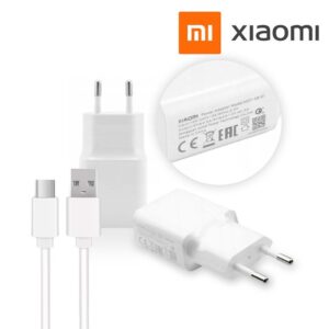 Travel charger Xiaomi MDY-08-EI Q3 2,5A + type-C cable white BULK