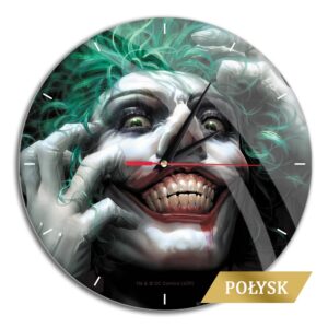 Glossy Wall Clock Joker 003