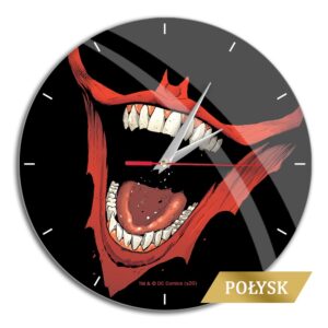 Glossy Wall Clock Joker 002