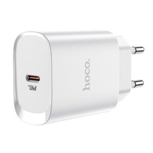 Travel charger HOCO Typ-C PD20W Fast Charge Smart Charging N14 white 6931474745026