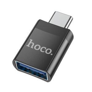 Adapter HOCO OTG Type C to USB A (female) UA17 black 6931474762016