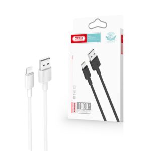 Cable USB XO NB156 - Lightning 1,0 m 2,4A white 6920680871902