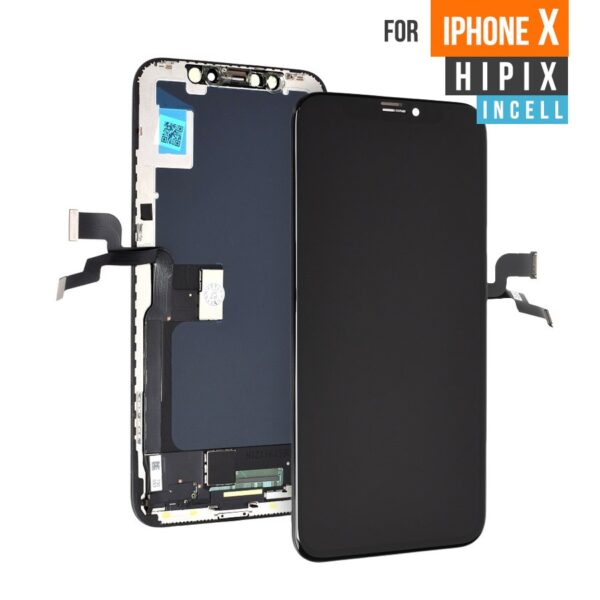 LCD + Touch Screen iPhone X black HipiX Premium Quality Incell 5903396040559