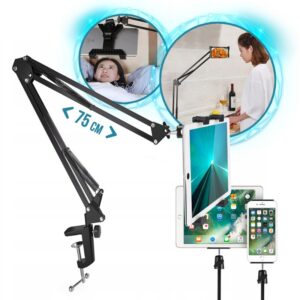 TRIPOD TABLET TELEPHONE HOLDER M1 Zaba arm length 73.5 cm