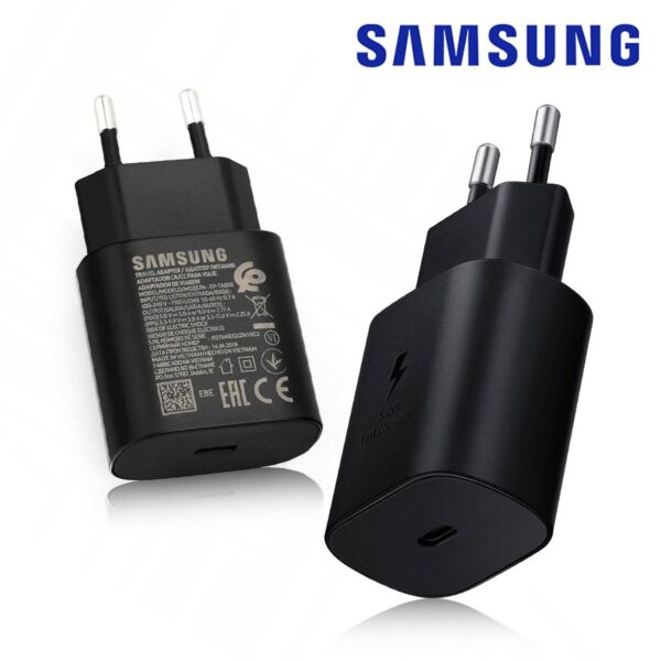 Travel charger Samsung EP-TA800EBE 25W 3A black BULK