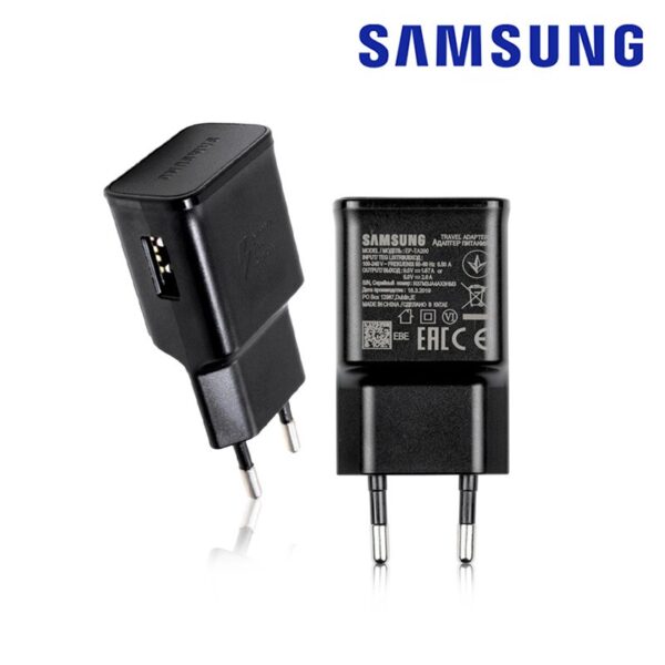 Travel charger Samsung EP-TA200EBE black BULK