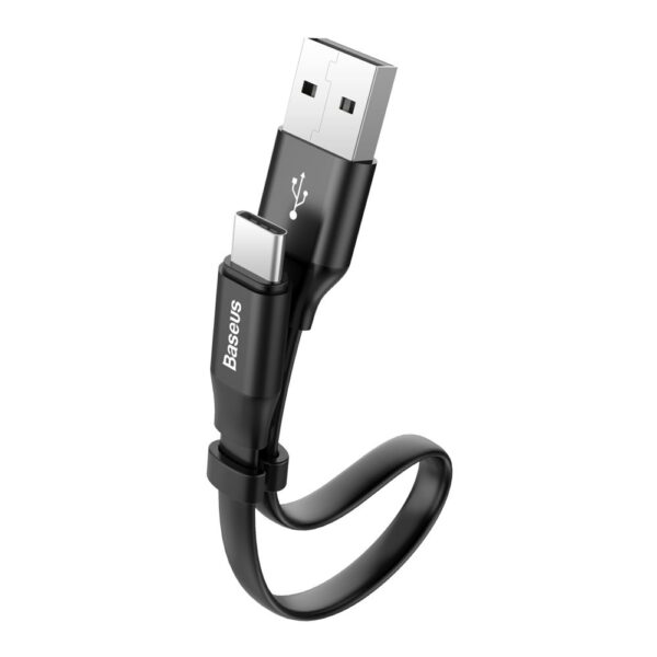 Cable USB Baseus 2A 0.23M (CATMBJ-01) black 6953156257375