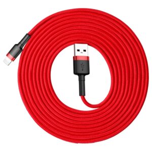 Cable USB Baseus QC3.0 2A 3M (CALKLF-R09) red 6953156296299