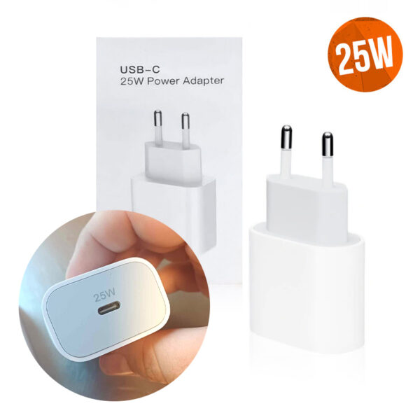 !!!best price!!! TRAVEL CHARGER TYPE-C 25W WHITE BOX