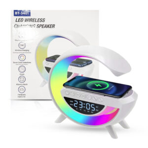 !!!best price!!! Wireless fast charging station speaker with RGB BT3401
