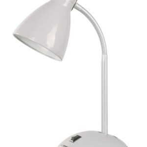 DESK LAMP ESPERANZA E27 ALKES ELD113W WHITE 5901299943960