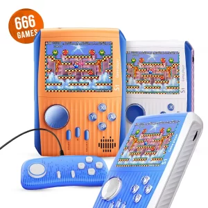 Mini console 666 games mix of colors