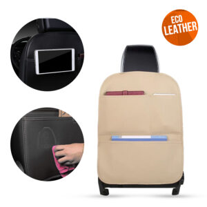 Car organizer for a car seat beige 9145576223925