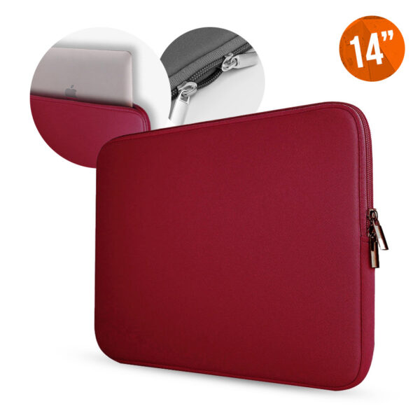 Laptop case 14'' universal red 9145576261224