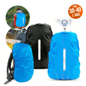 Rainproof cover for a 30-40L backpack