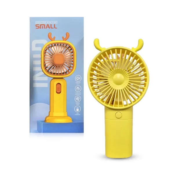 Portable mini fan yellow